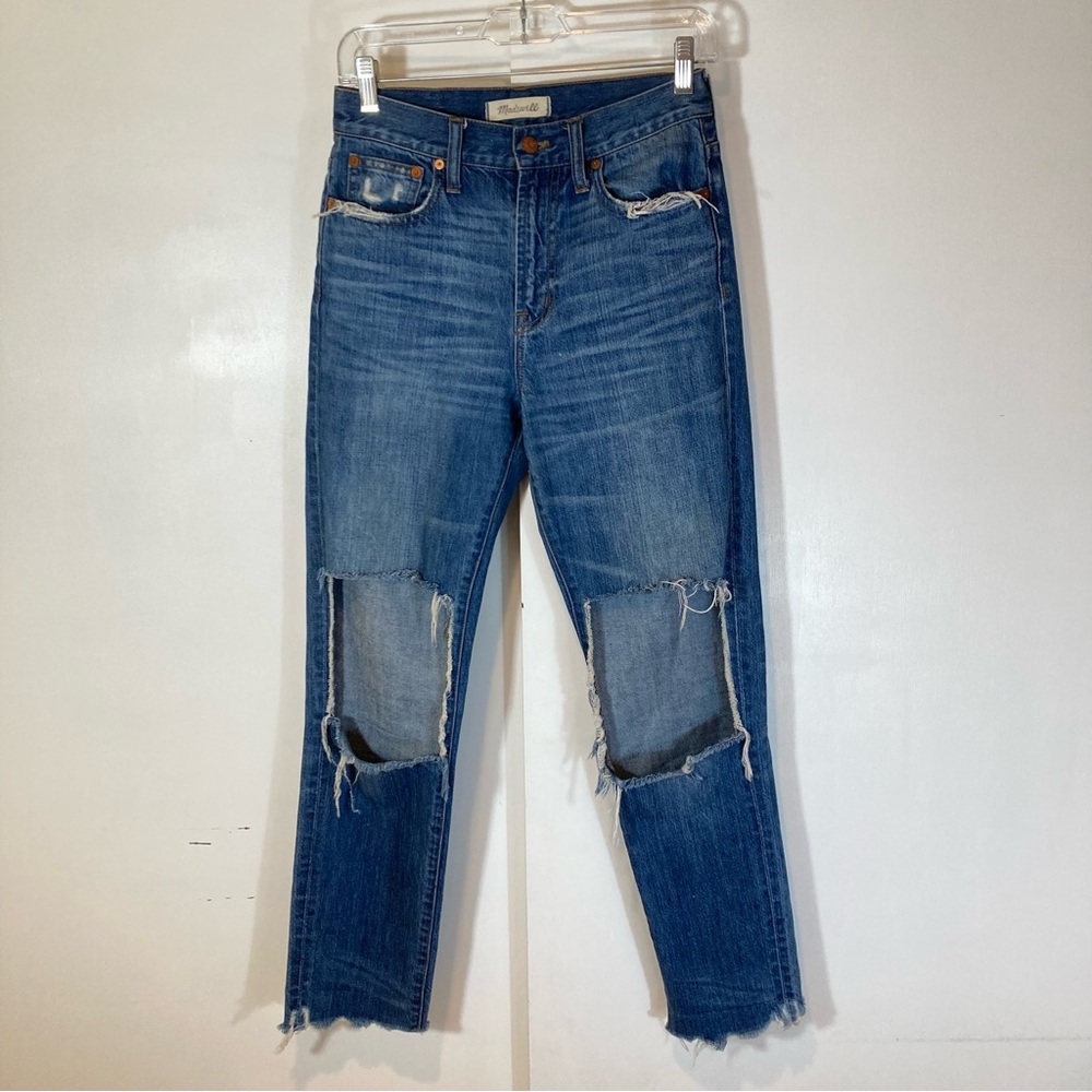 MADEWELL The Perfect Summer Jean Destructed Edition